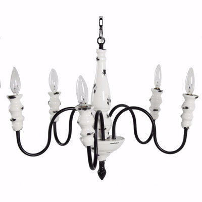 August Grove Pavon 5 Light Candle Style Wagon Wheel Chandelier August Grove Pavon 5 Light Candle Style Wagon Wheel Chandelier